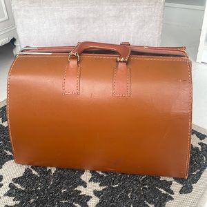 Vintage leather doctor bag